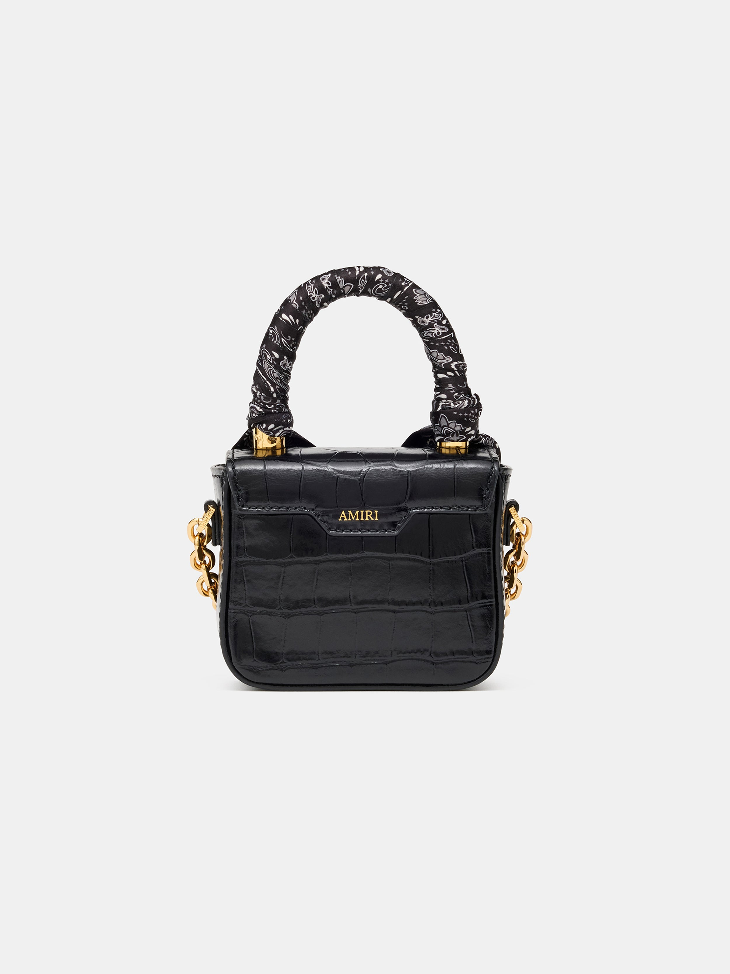 WOMEN'S CROC EMOSSED NANO MA BAG - 2