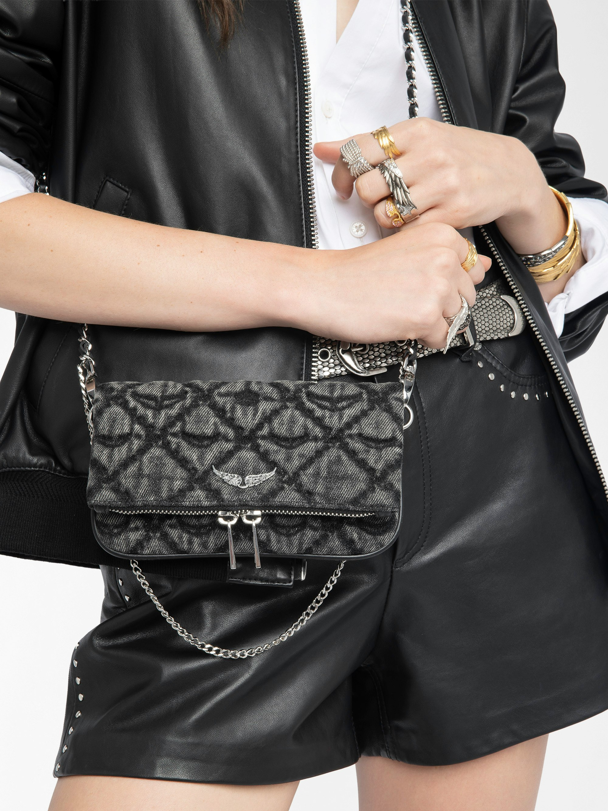Rock Nano Monogram Clutch - 6