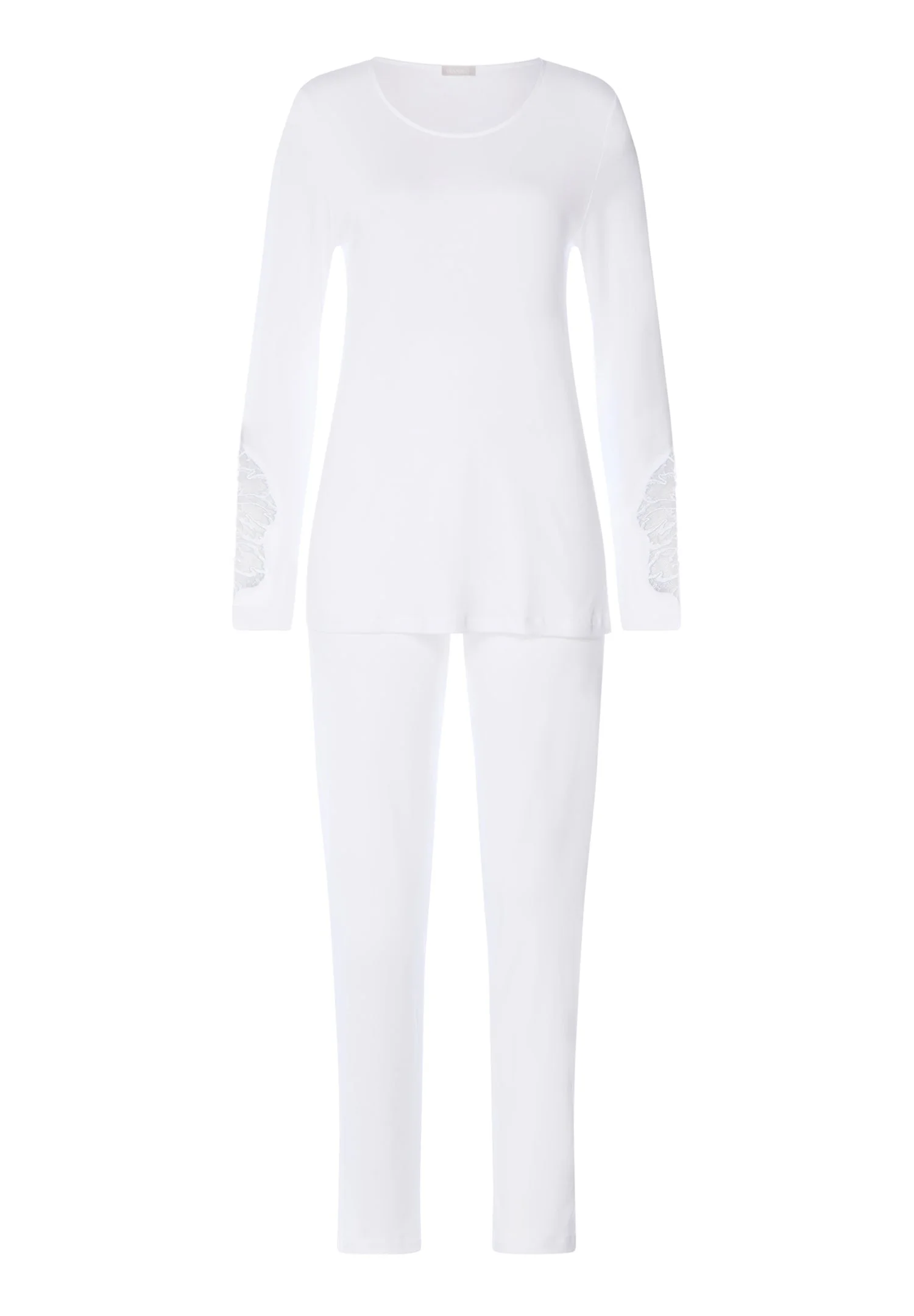 Belen Embroidered Cotton Pajama Set - 1