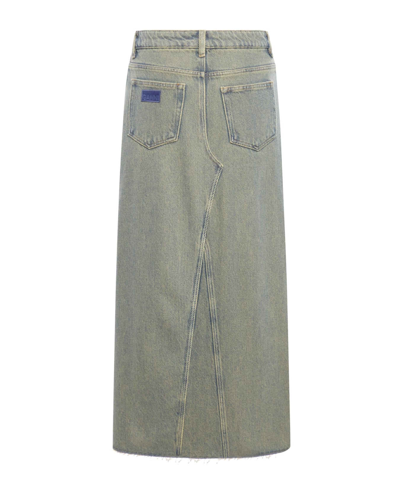 'overdyed Heavy' Skirt - 2