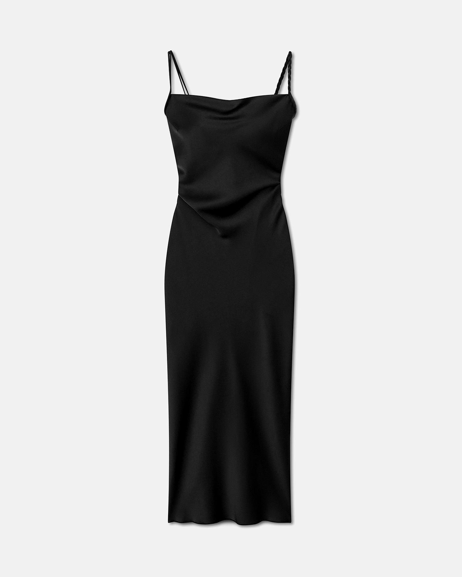 Slip-Satin Dress - 1