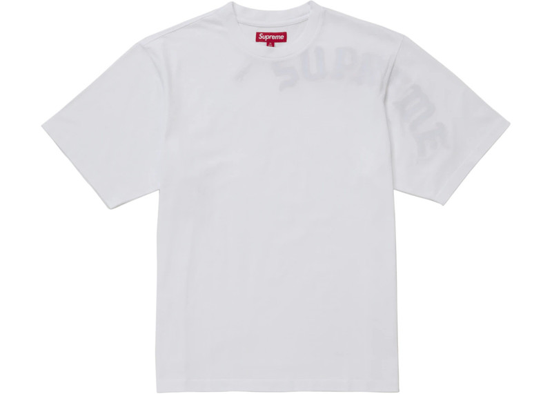 Supreme Supreme Brushed Arc S/S Top White outlook
