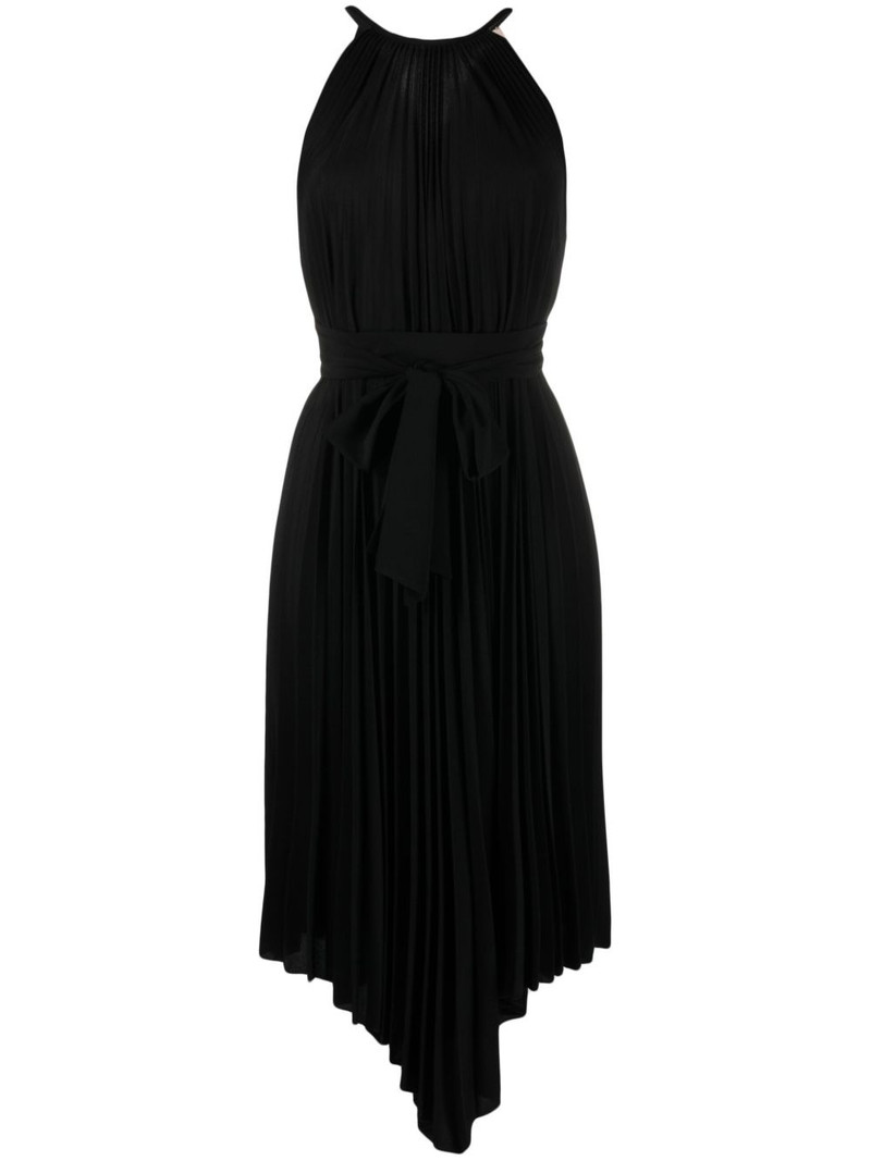 asymmetric pleated dress 1