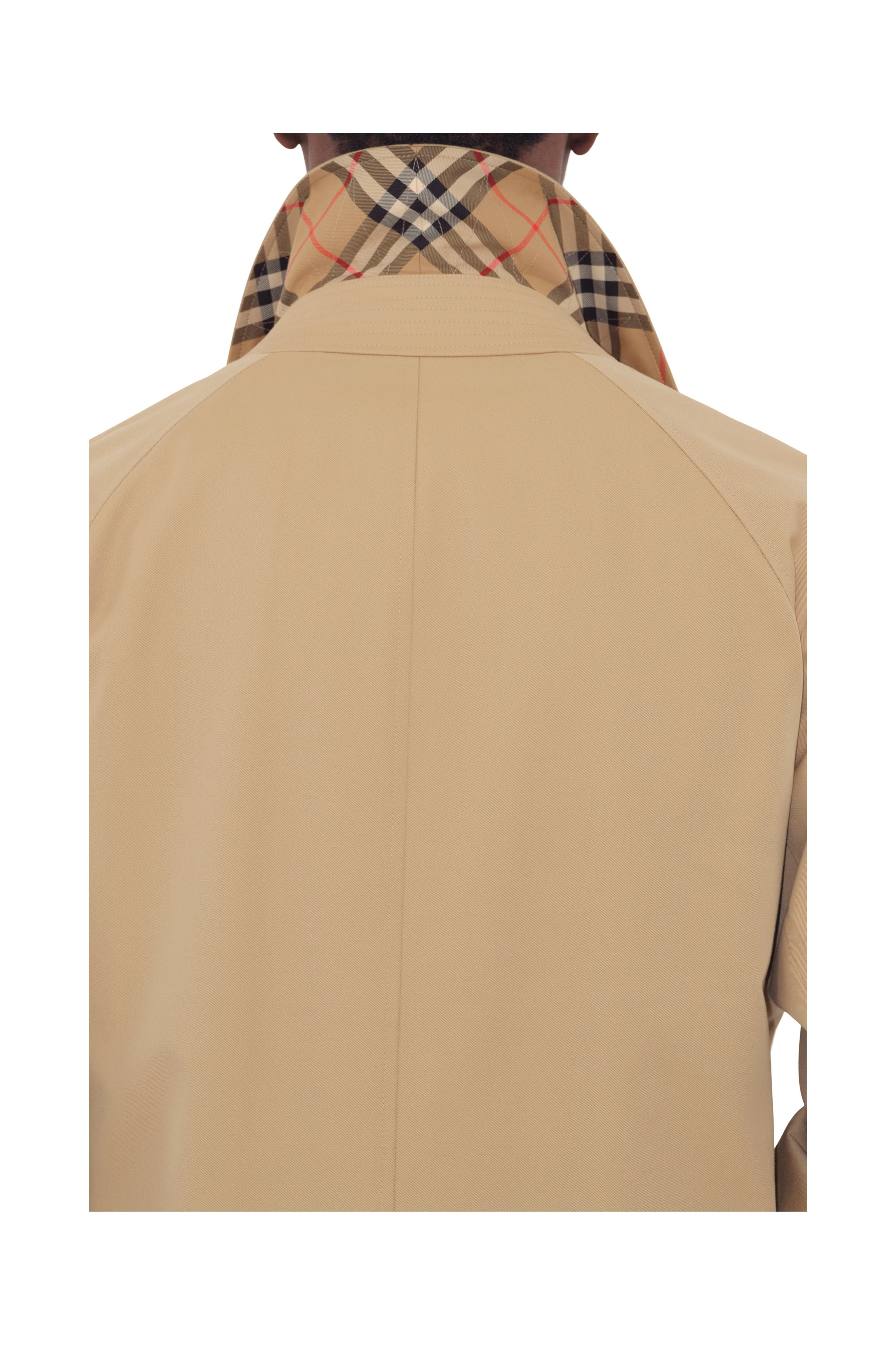 burberry Long Camden Heritage Car Coat in Honey at Nordstrom - 6