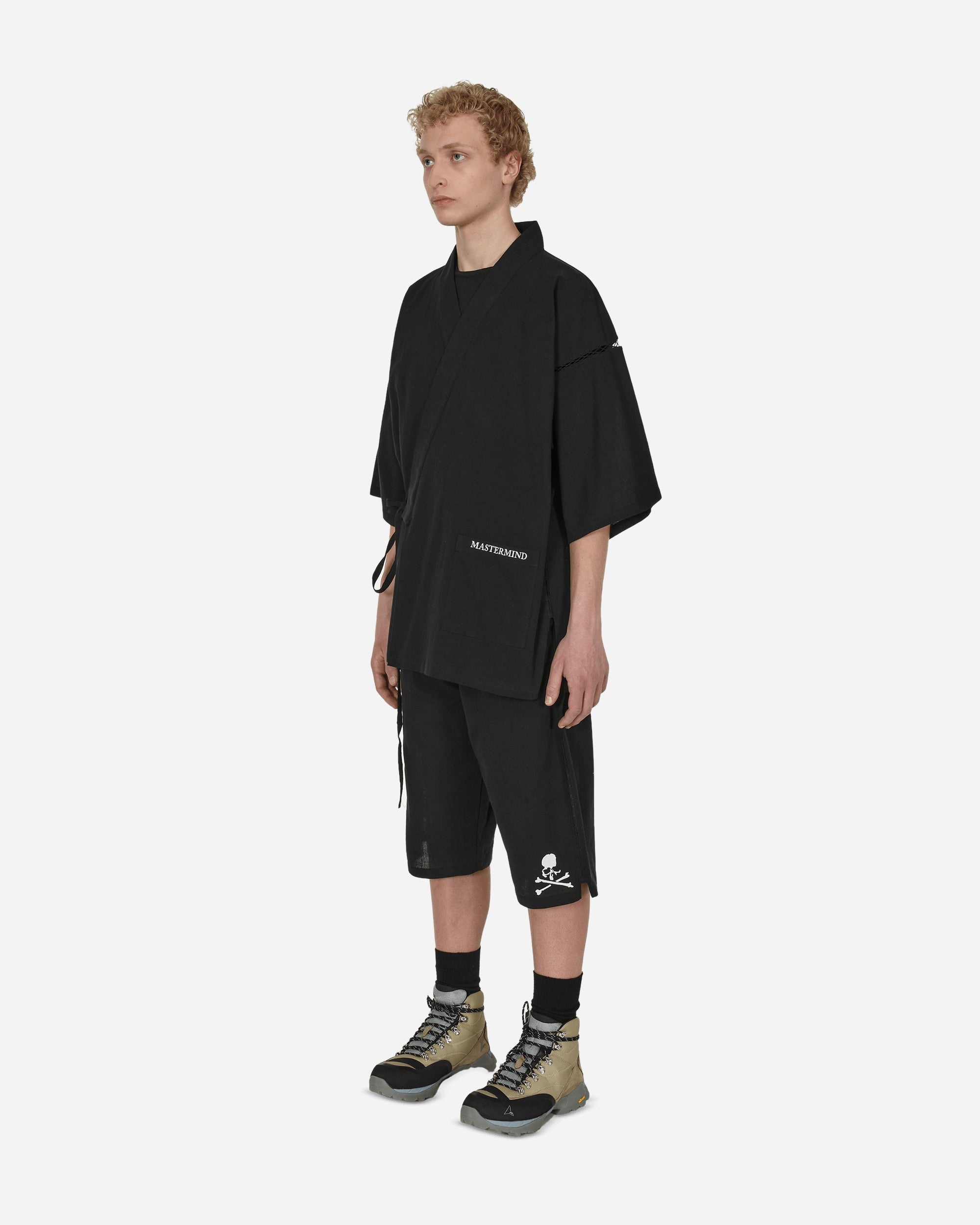 Jinbei Pajama Set Black - 2