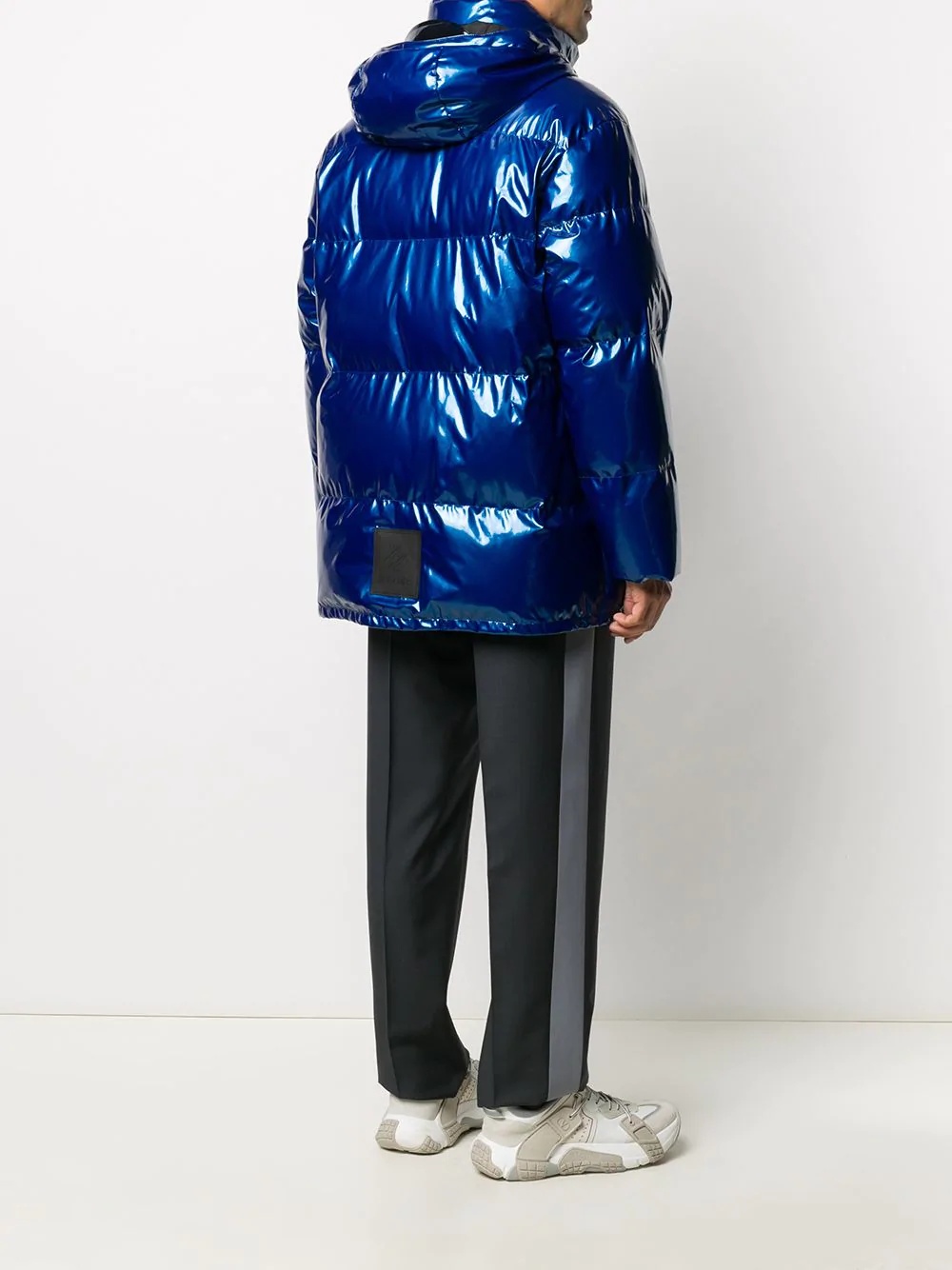 padded rain coat - 5