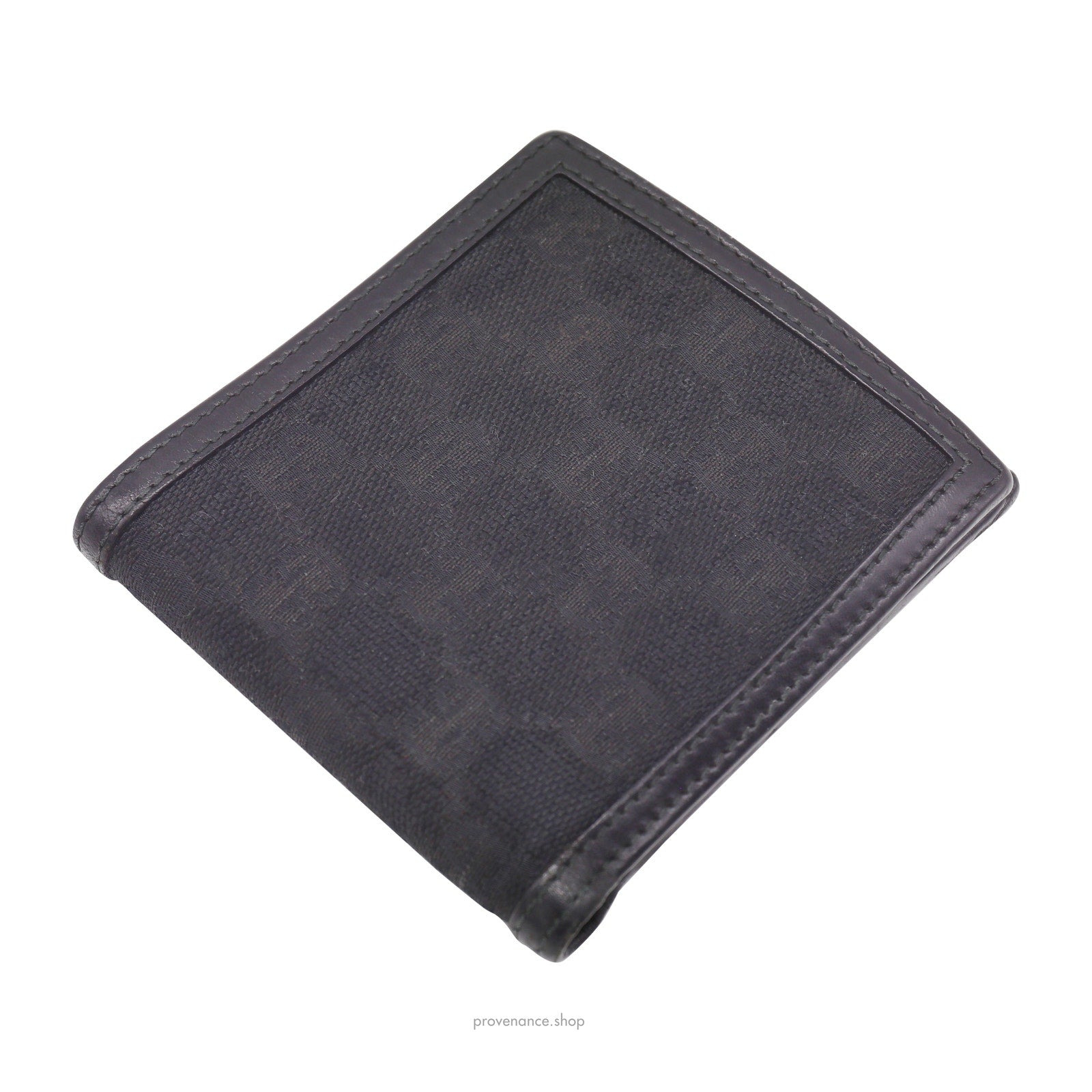 Gucci Bifold Wallet - GG Canvas with Leather Trim - 6