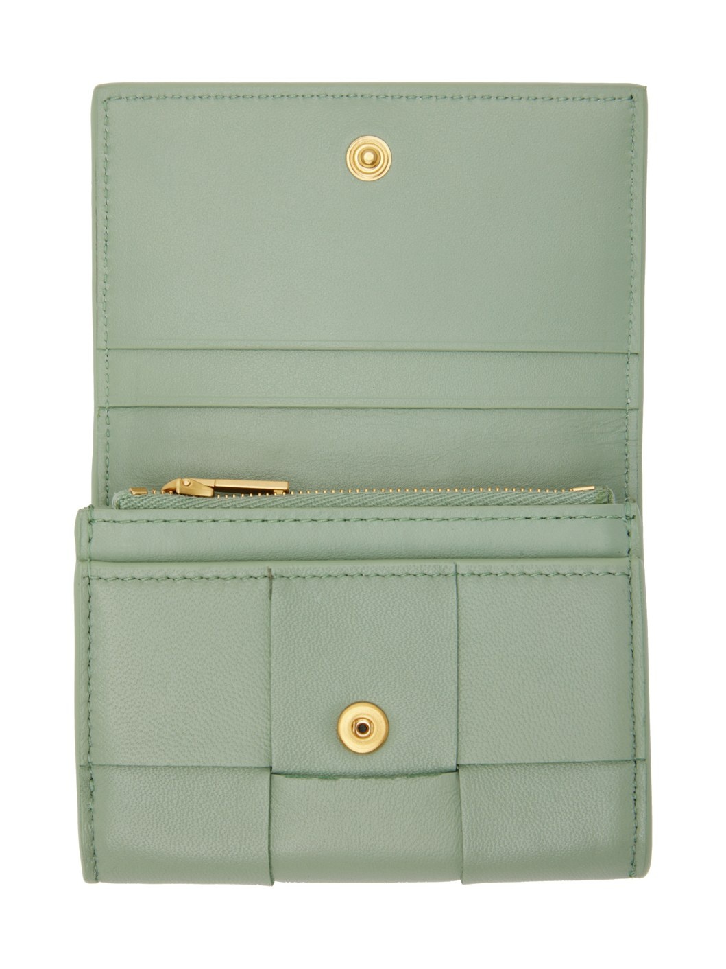 Green Small Envelope Card Case - 3