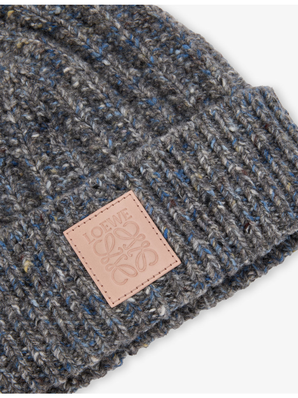 Logo-Patch Wool-Cashmere Blend Beanie - 3