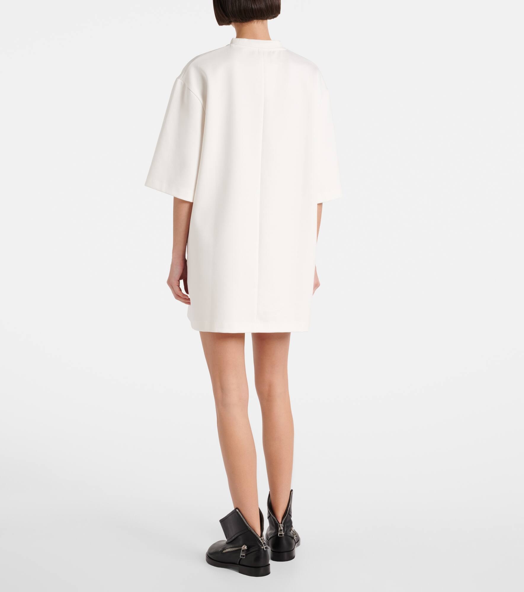 Cotton-blend T-shirt dress - 3
