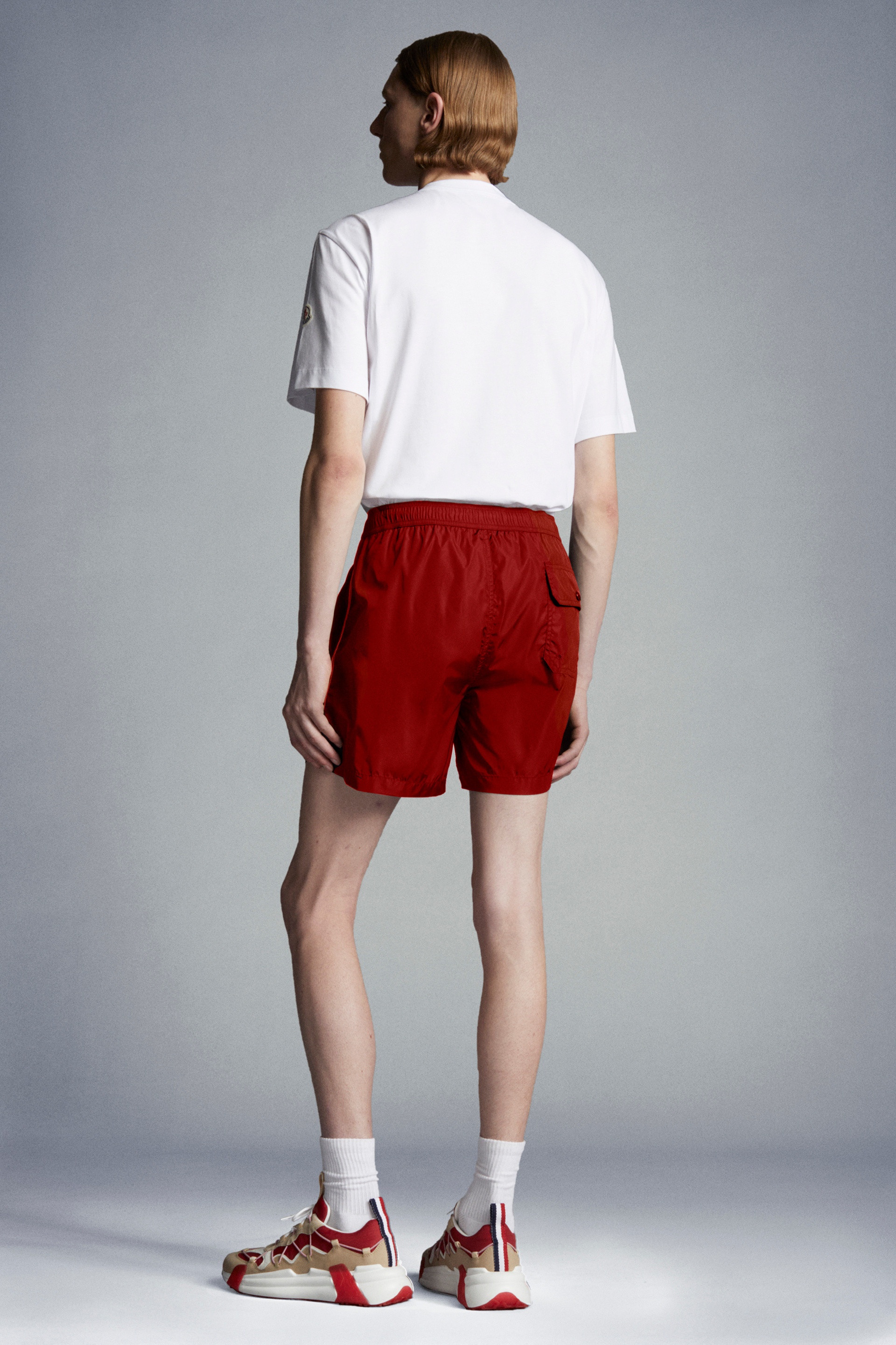 Tricolor Detail Swim Shorts - 5
