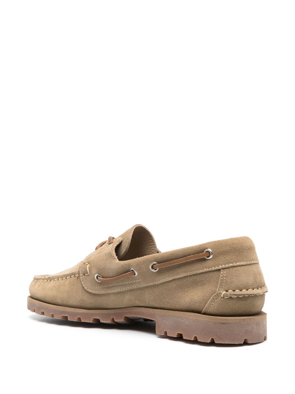 Barth suede boat shoes - 3