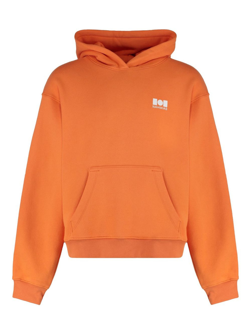 logo-print hoodie 1
