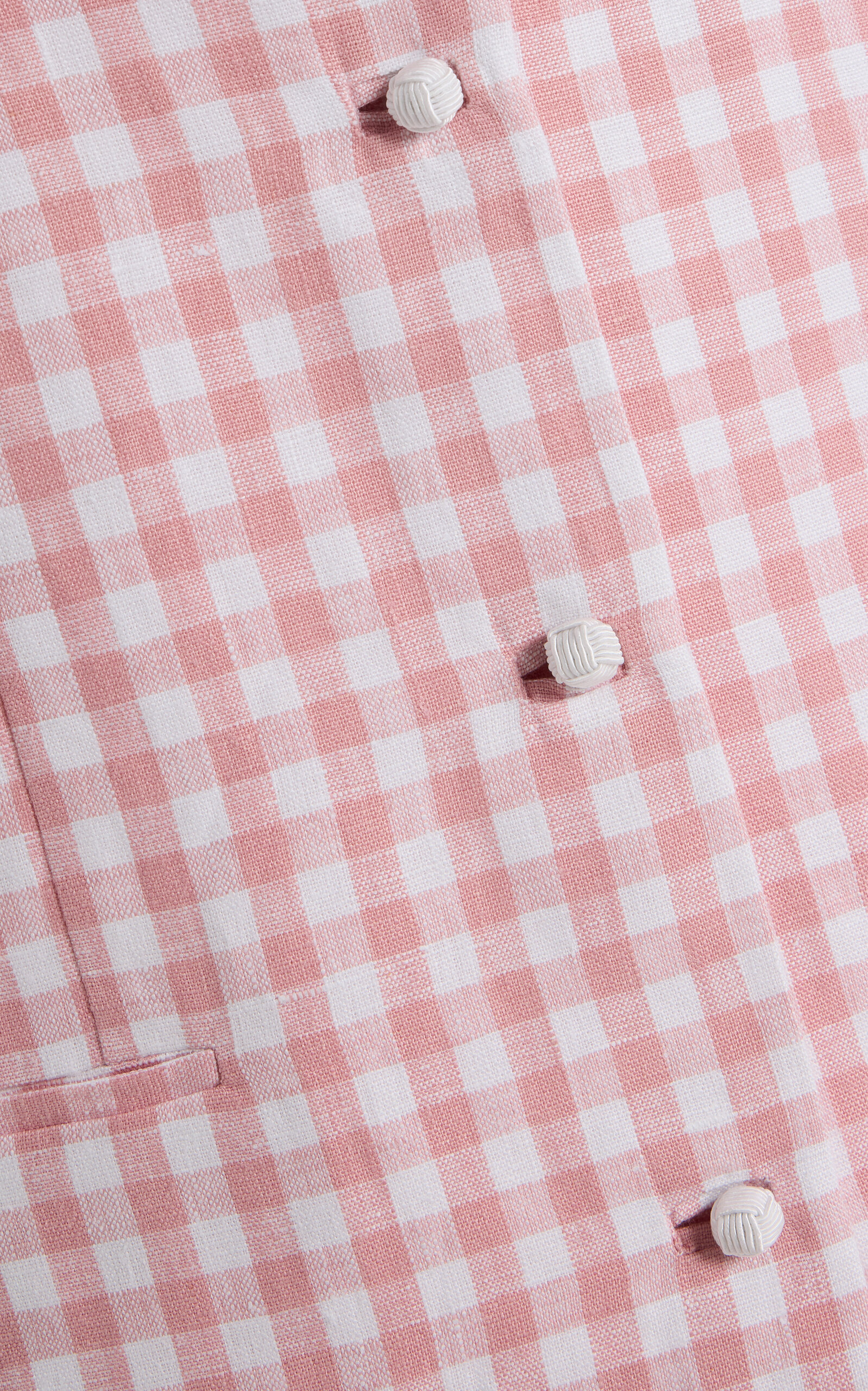 Exclusive Riviera Rio Checked Linen Jacket pink - 6