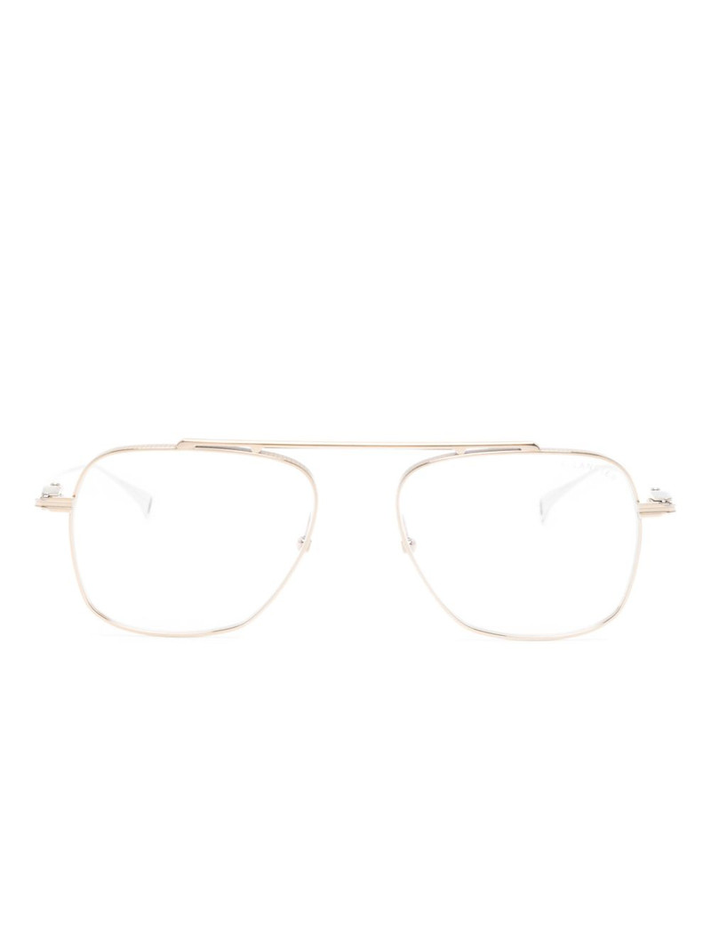 pilot-frame glasses 1