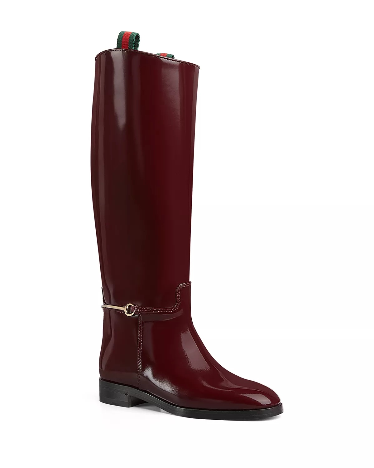 Women's Leather Riding Boots - 1