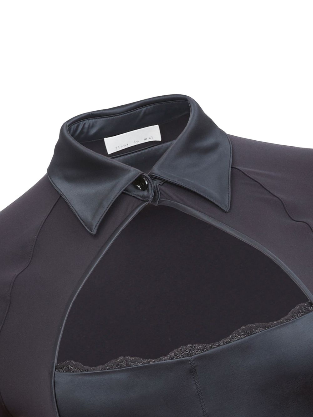 cut out-detail bodysuit - 2