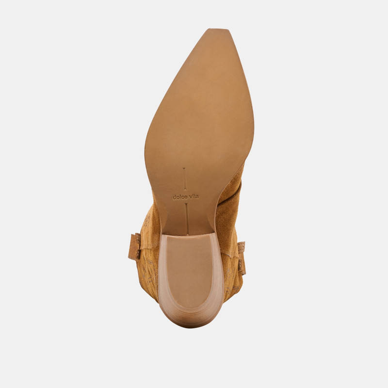SAMMY BOOTS CHESTNUT SUEDE 9