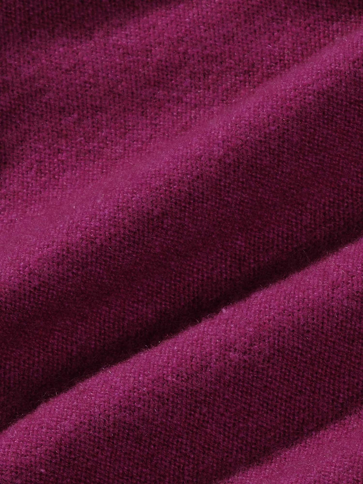Mens Recycled Cashmere Track Pants - Plum Purple - 4