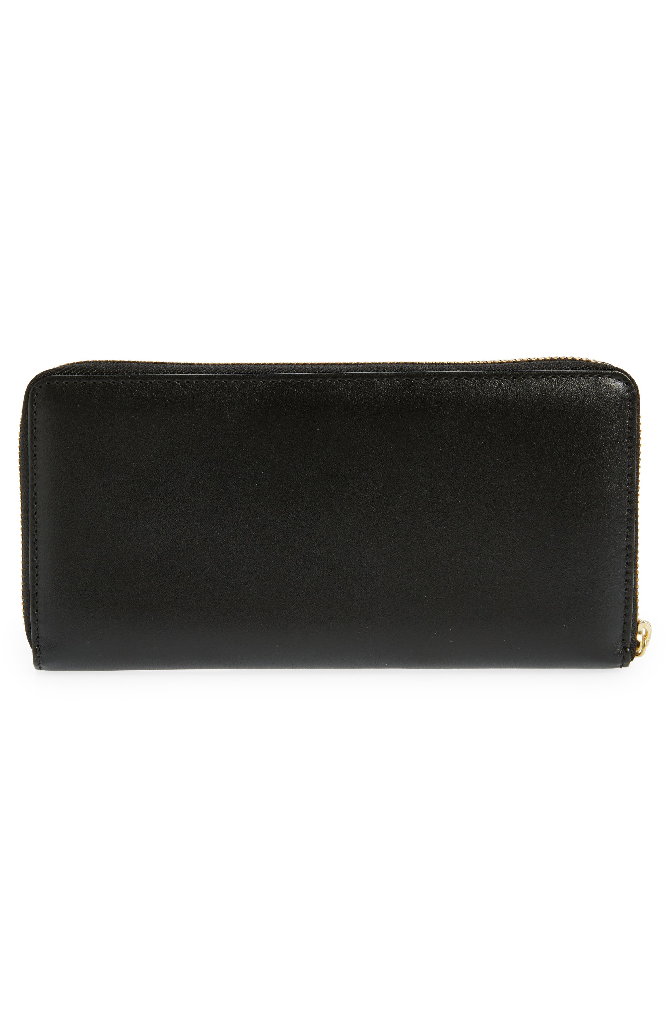 Classic Leather Zip Around Wallet - 4