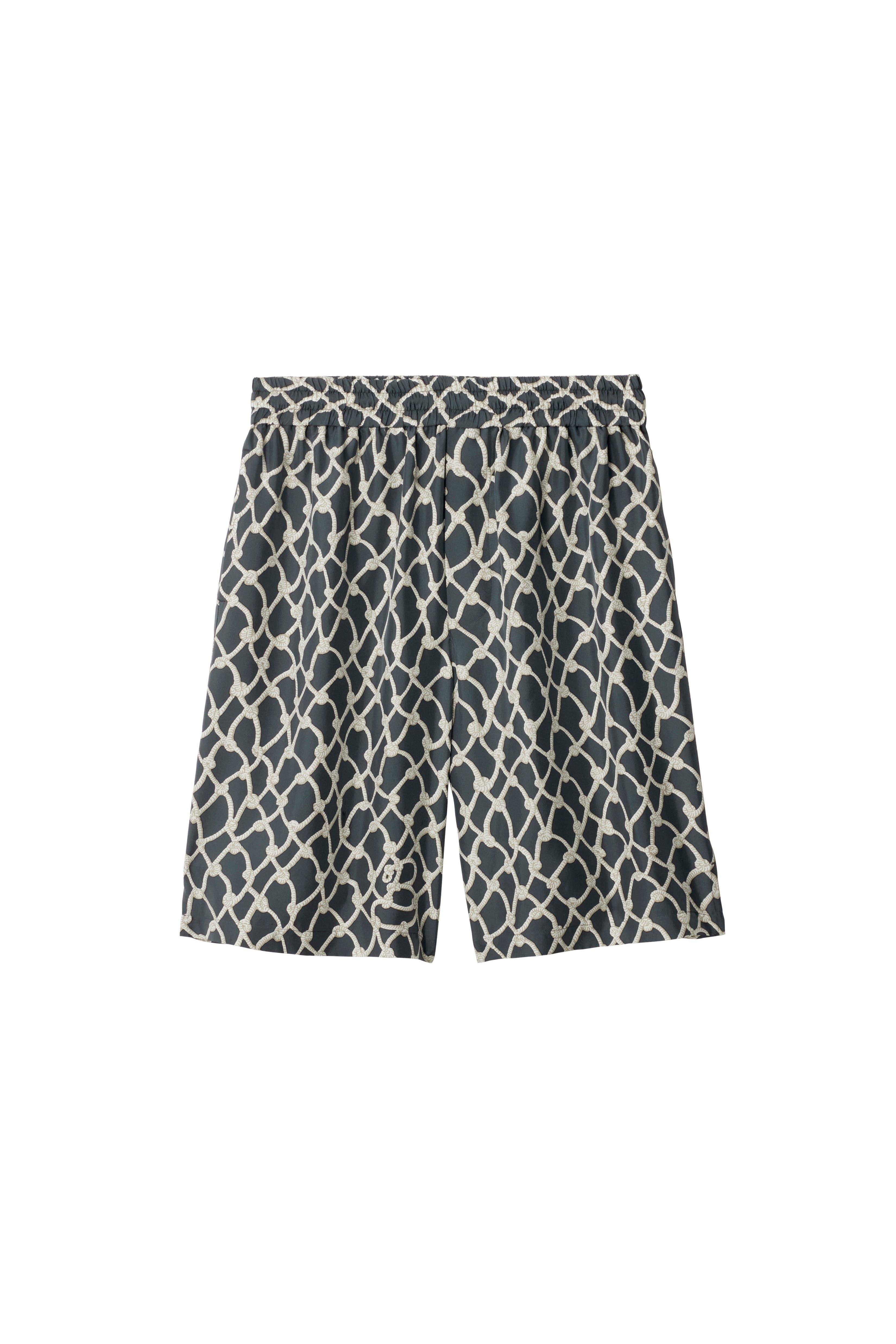 burberry Knot Silk Shorts in Magnet at Nordstrom - 2