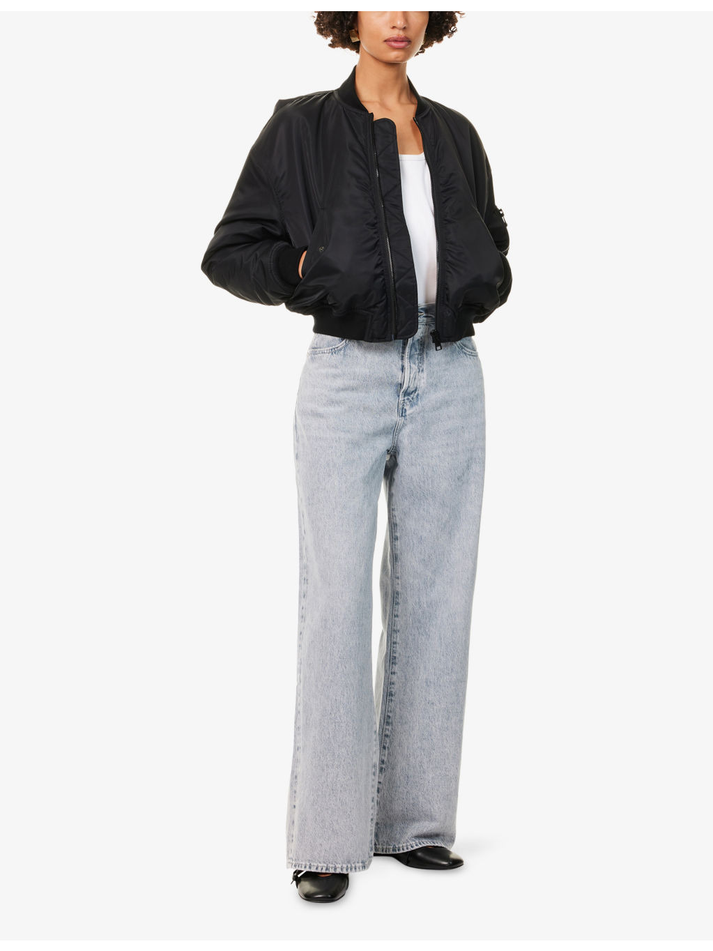 The Loose Wide-Leg Denim Jeans - 2