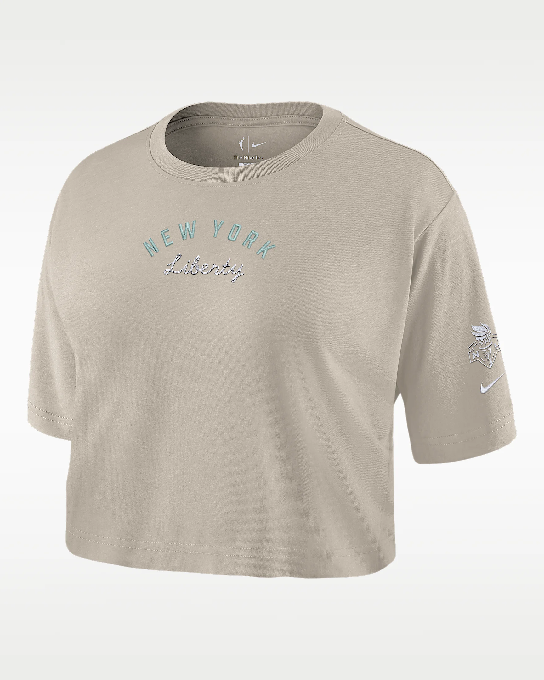 New York Liberty Women's Cropped T-Shirt - 1