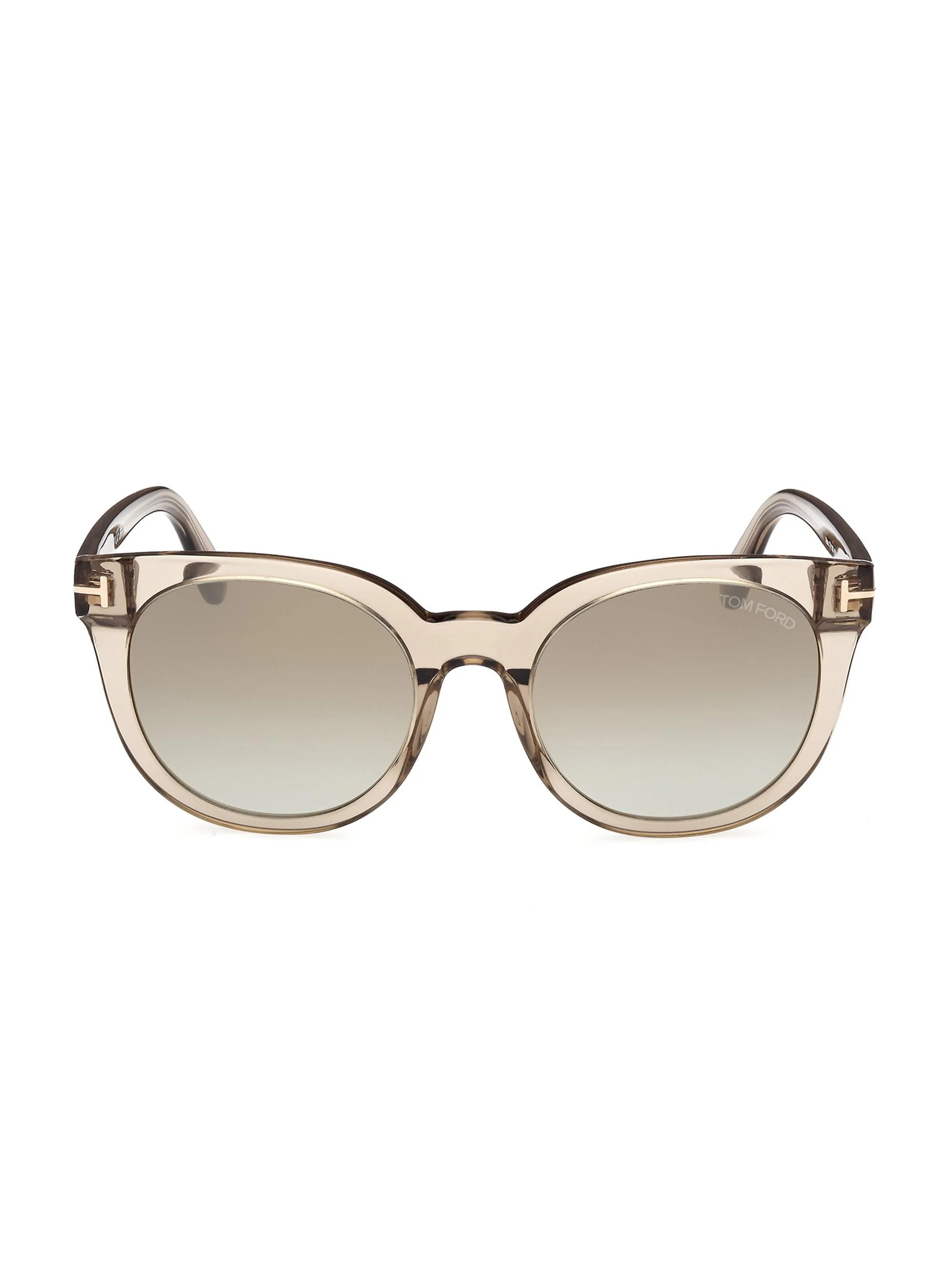 Women's 53MM Butterfly Sunglasses - Transparent Oyster Gradient - 1