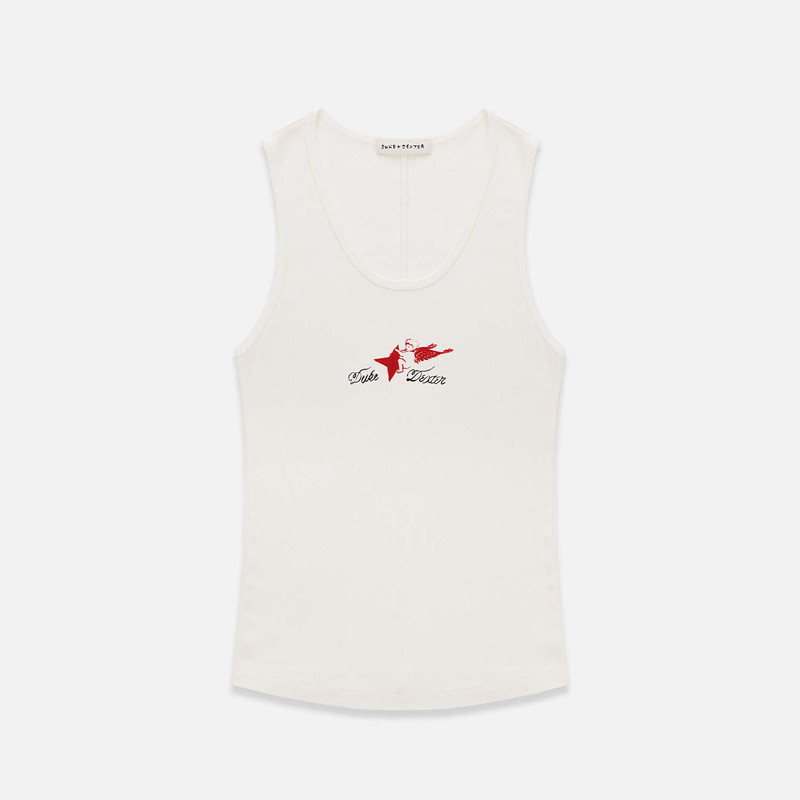 Duke Cherub Vintage White Vest - Women's 1