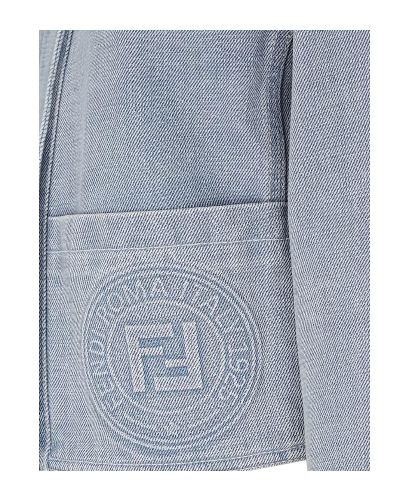 Light Blue Denim Jacket - 3