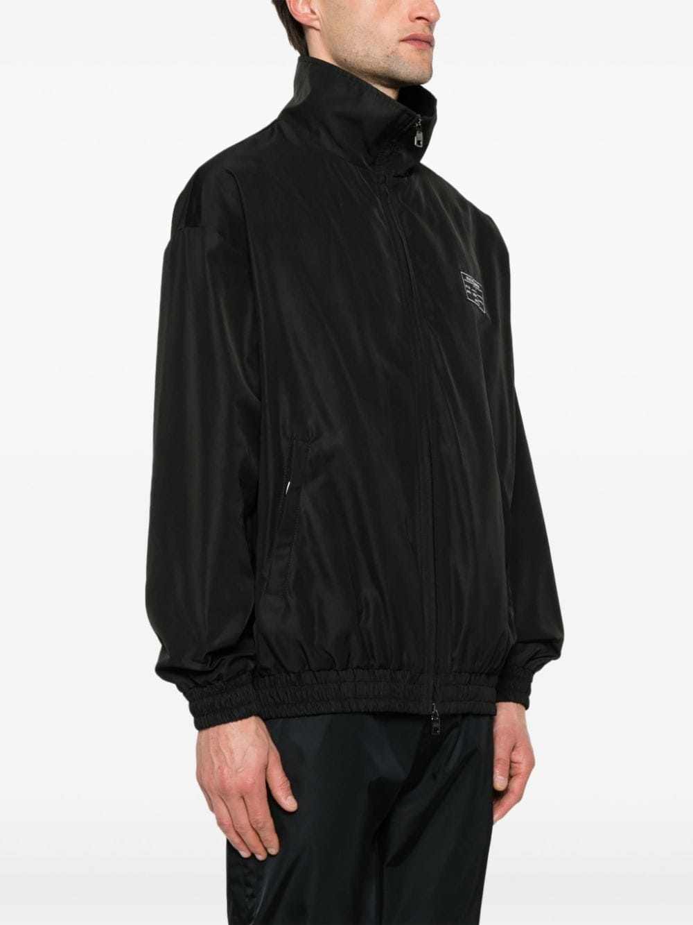 logo-appliquÃ© bomber jacket - 3