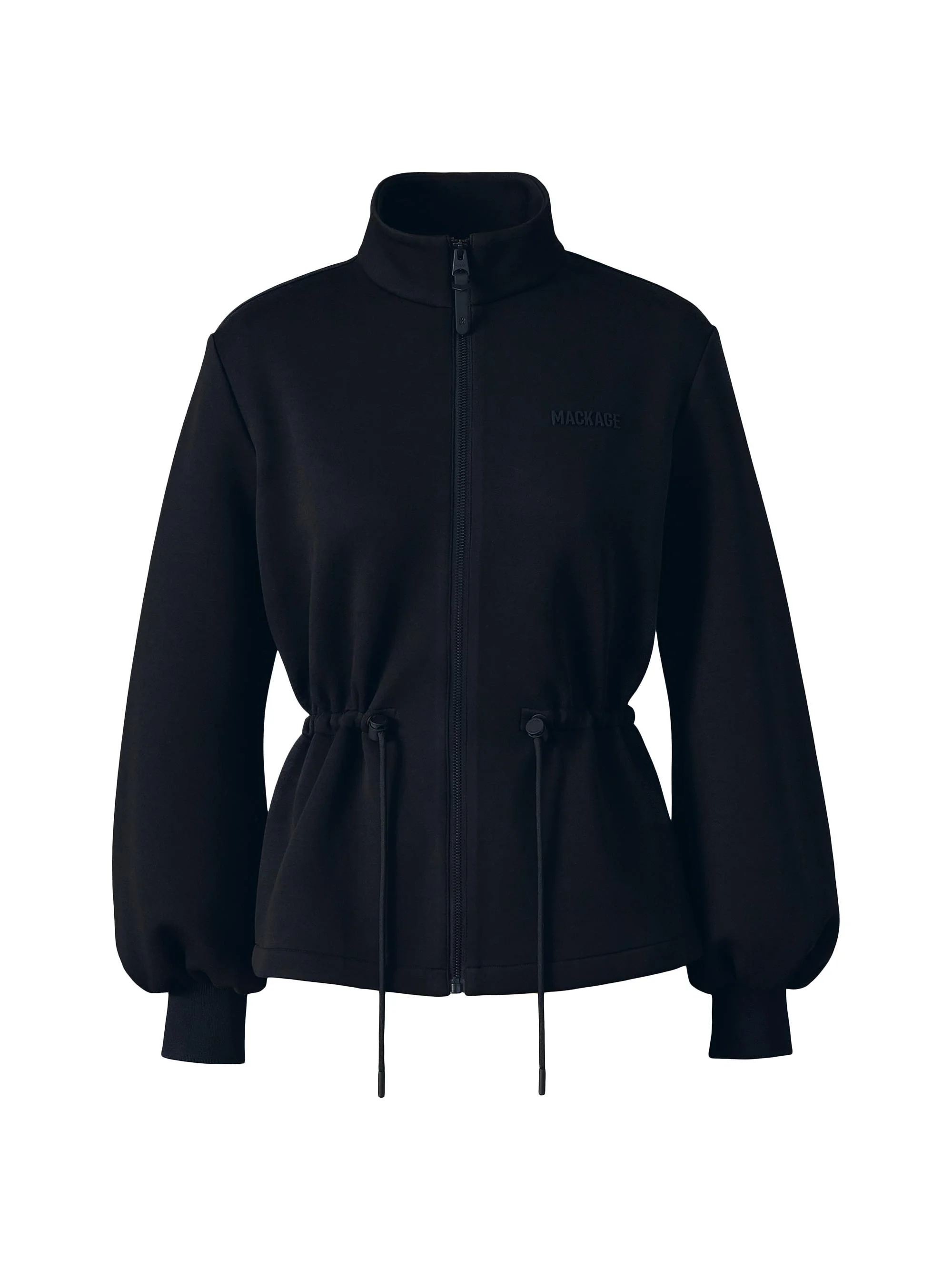 Women's Finola Double-Faced Jersey Jacket - Black - 1