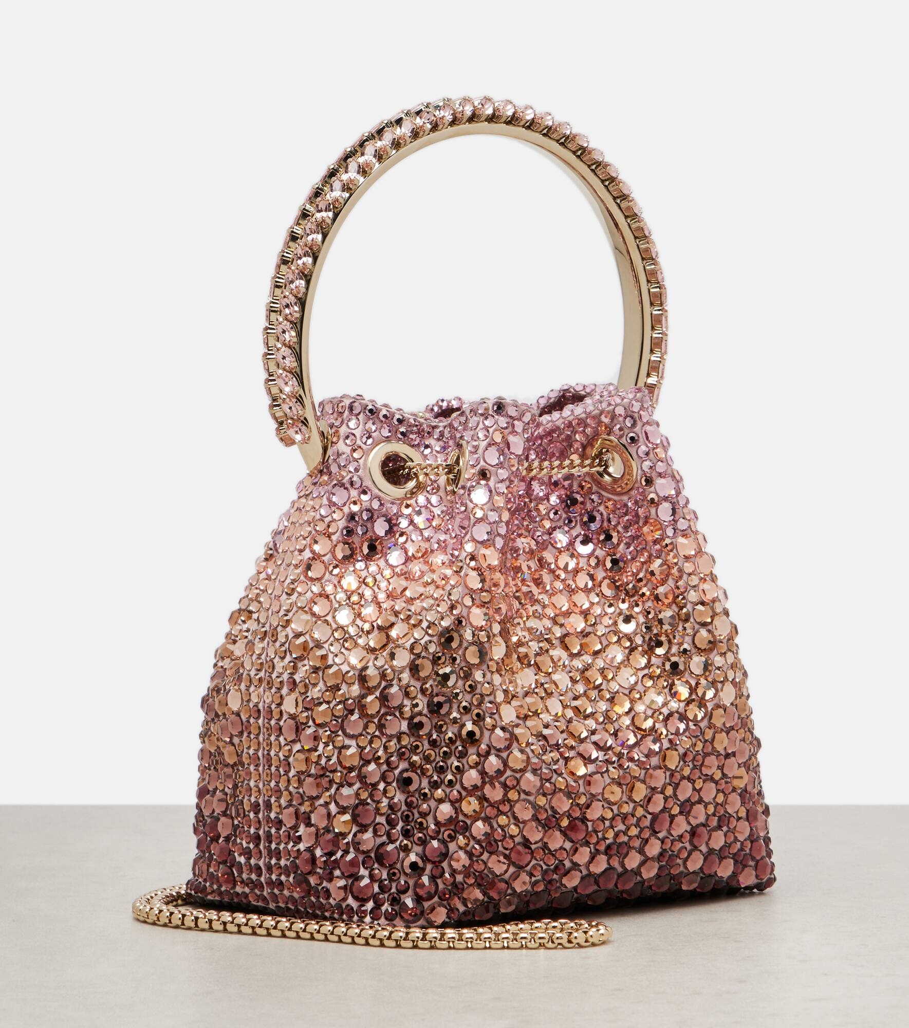 Bon Bon Micro embellished bucket bag - 4