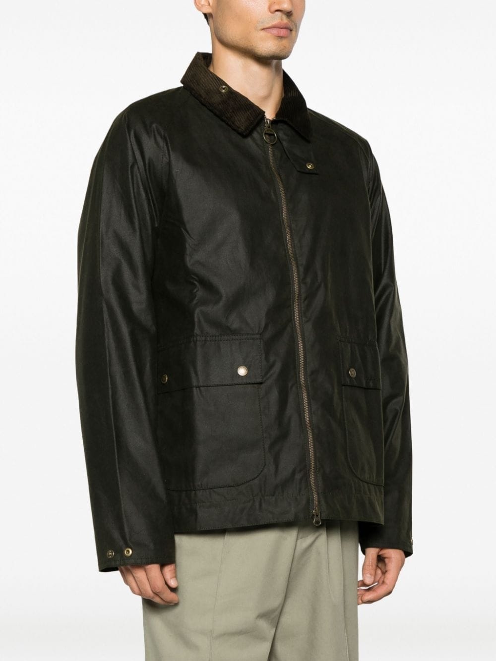 Bedale coated-finish jacket - 4