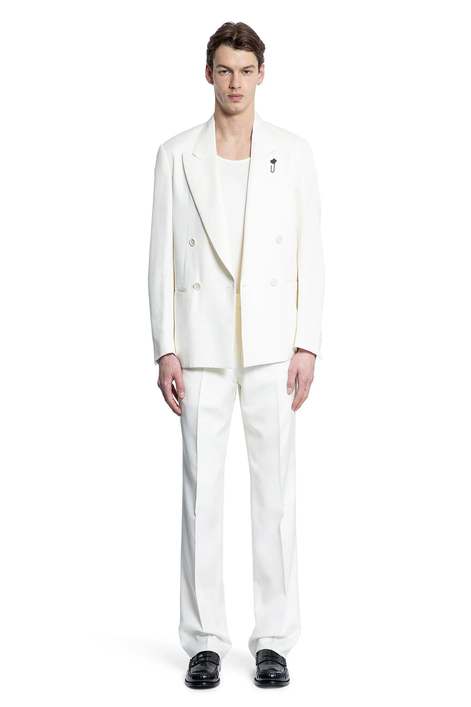 Viscose-Twill-Double-Breasted-Blazer - 4