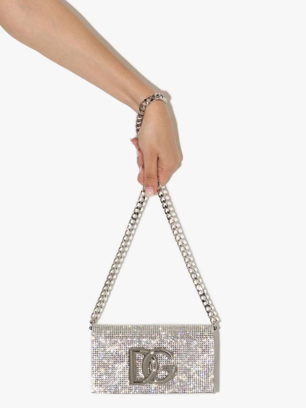 chainmail crossbody bag - 4