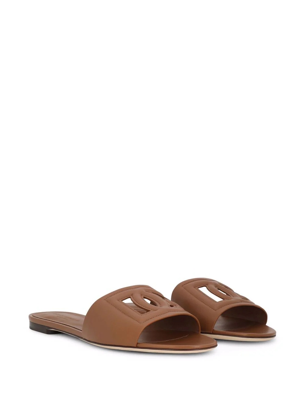 DG Logo leather sandals - 2