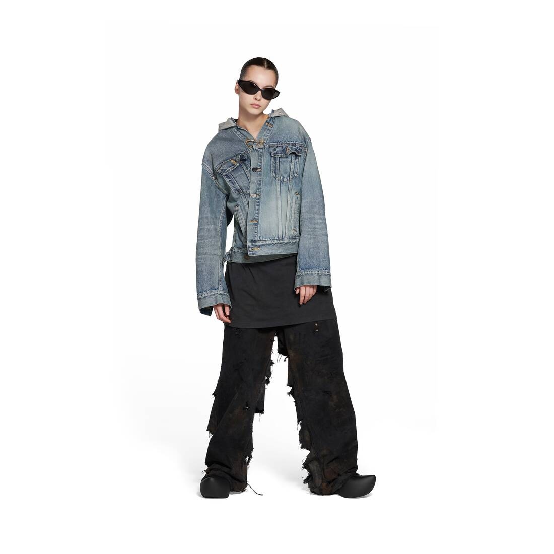 Women's Diy Jacket in Light Blue - 2