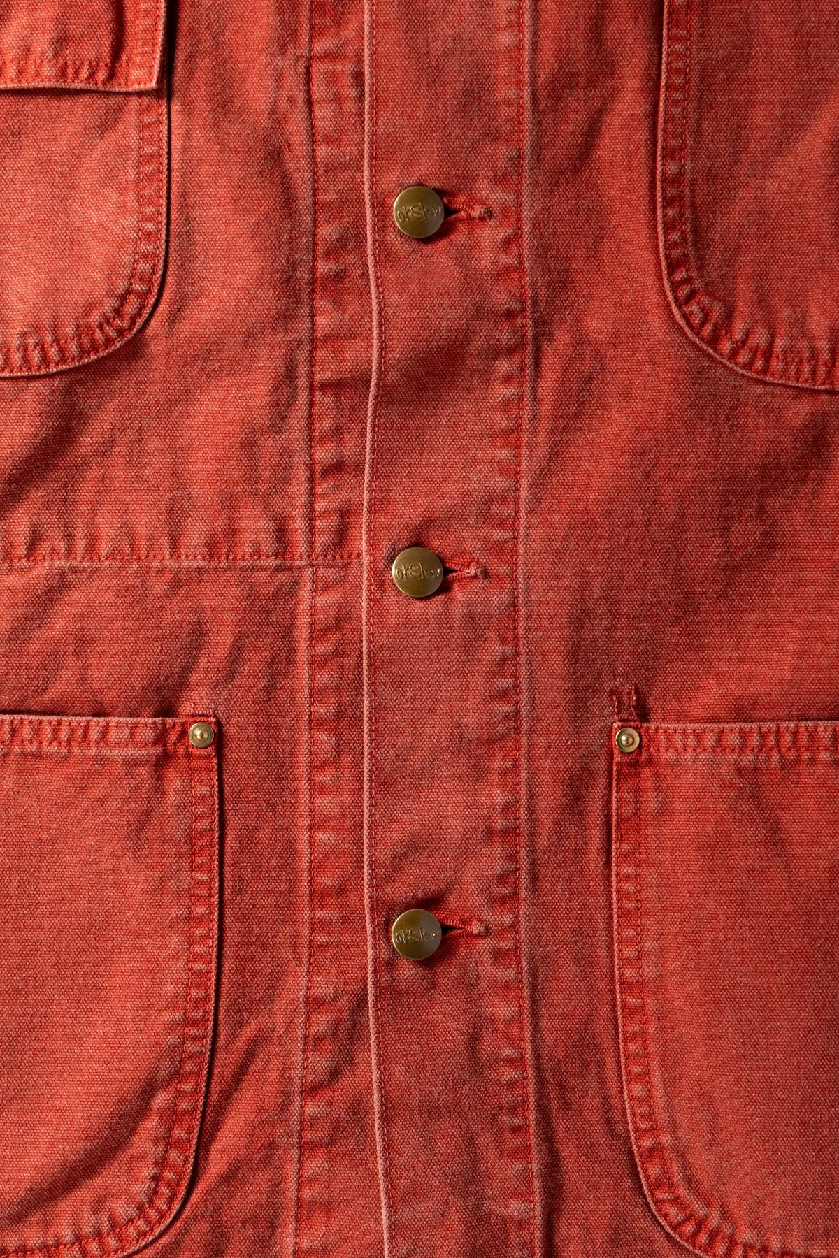 Relax Fit Coverall - Red - 3