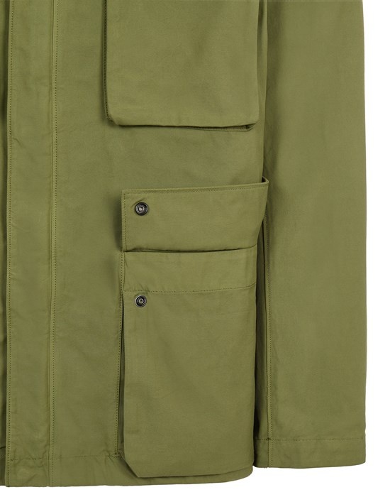 40933 GARMENT-DYED NYLON COTTON BATAVIA  OLIVE GREEN - 6