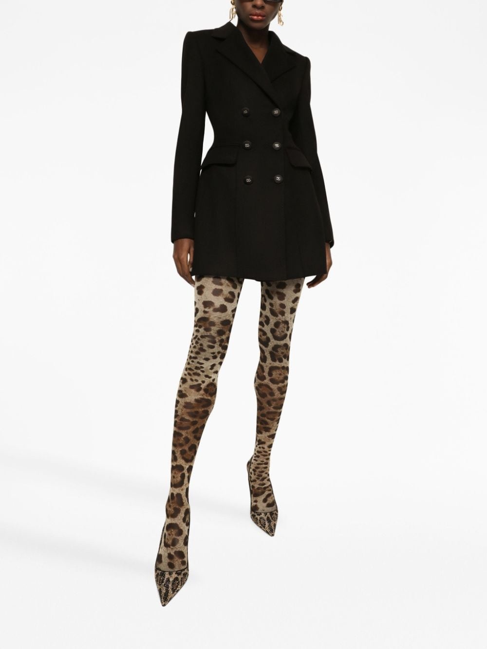 Turlington wool-blend blazer - 3