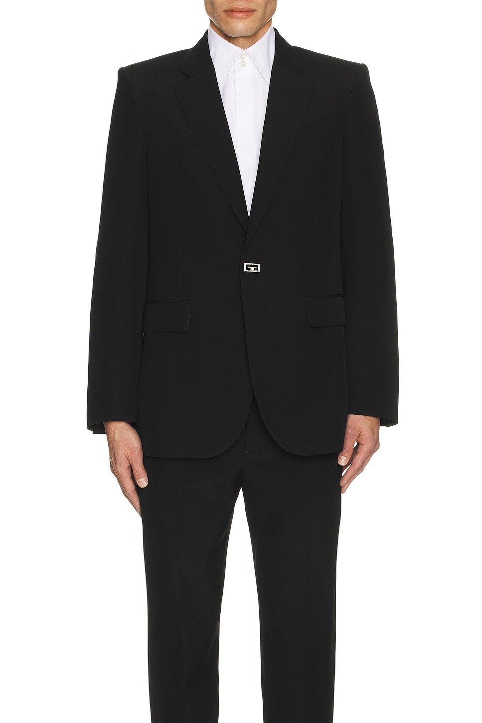 Single Breasted Blazer Jacket - 3