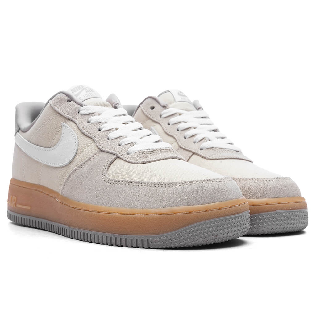 WOMEN'S AIR FORCE 1 '07 - LIGHT KHAKI/WHITE/GUM YELLOW/COLLEGE GREY - 2