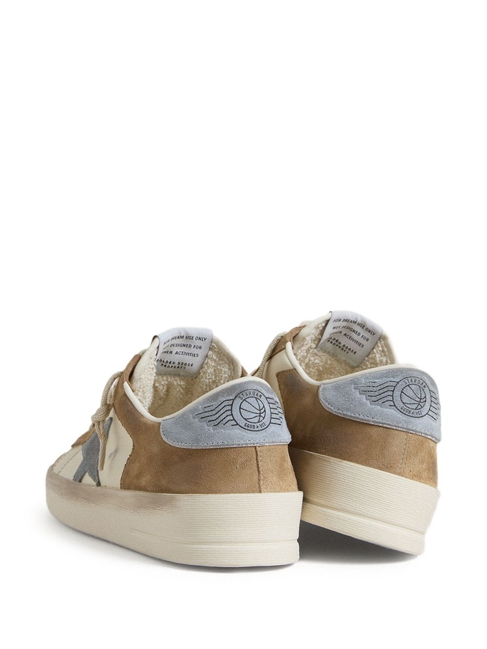 Stardan suede star-emblazoned sneakers - 3