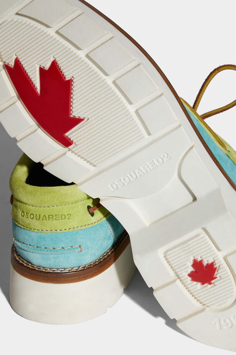 PREPPY PASTEL BOAT SHOES - 5