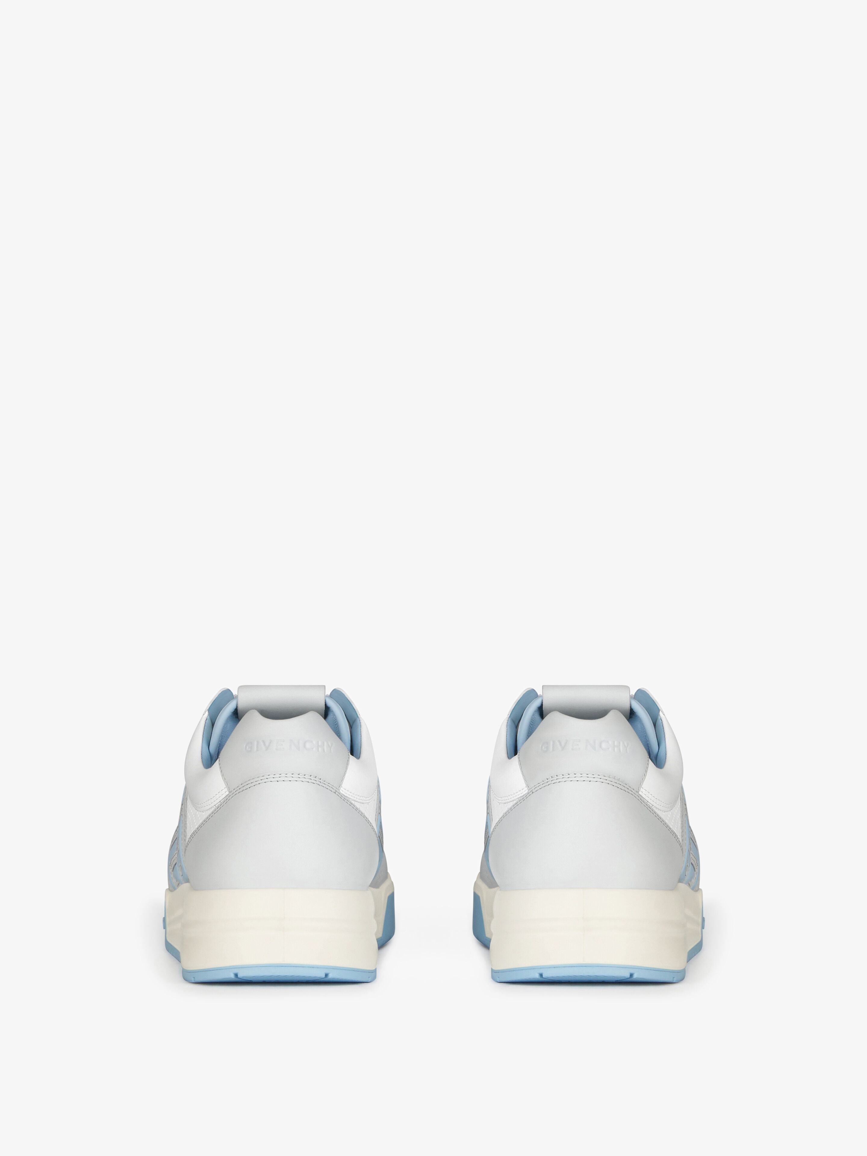 G4 SNEAKERS IN LEATHER AND PERFORATED LEATHER - 7