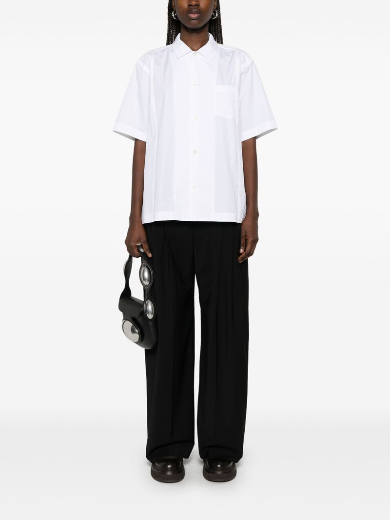sacai panelled shirt outlook