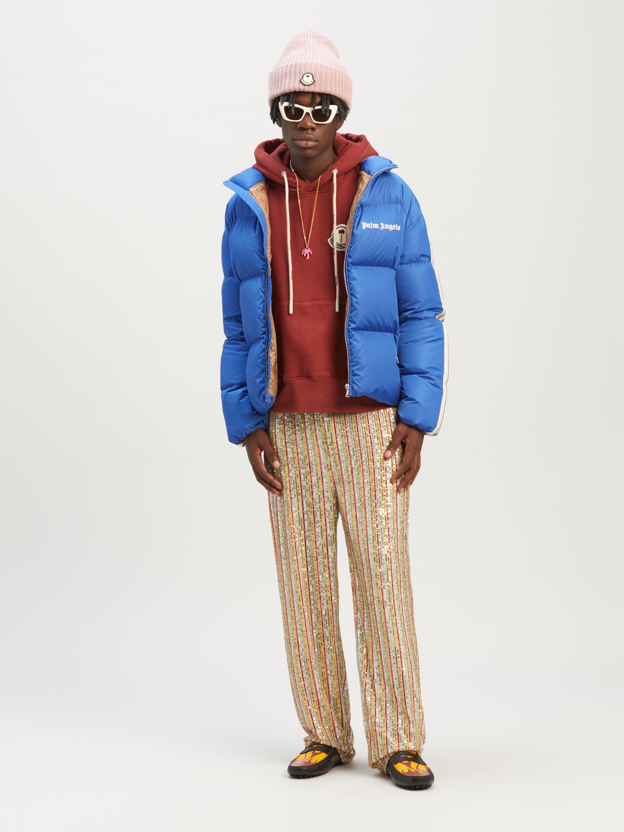 8 MONCLER PALM ANGELS HOODIE - 3