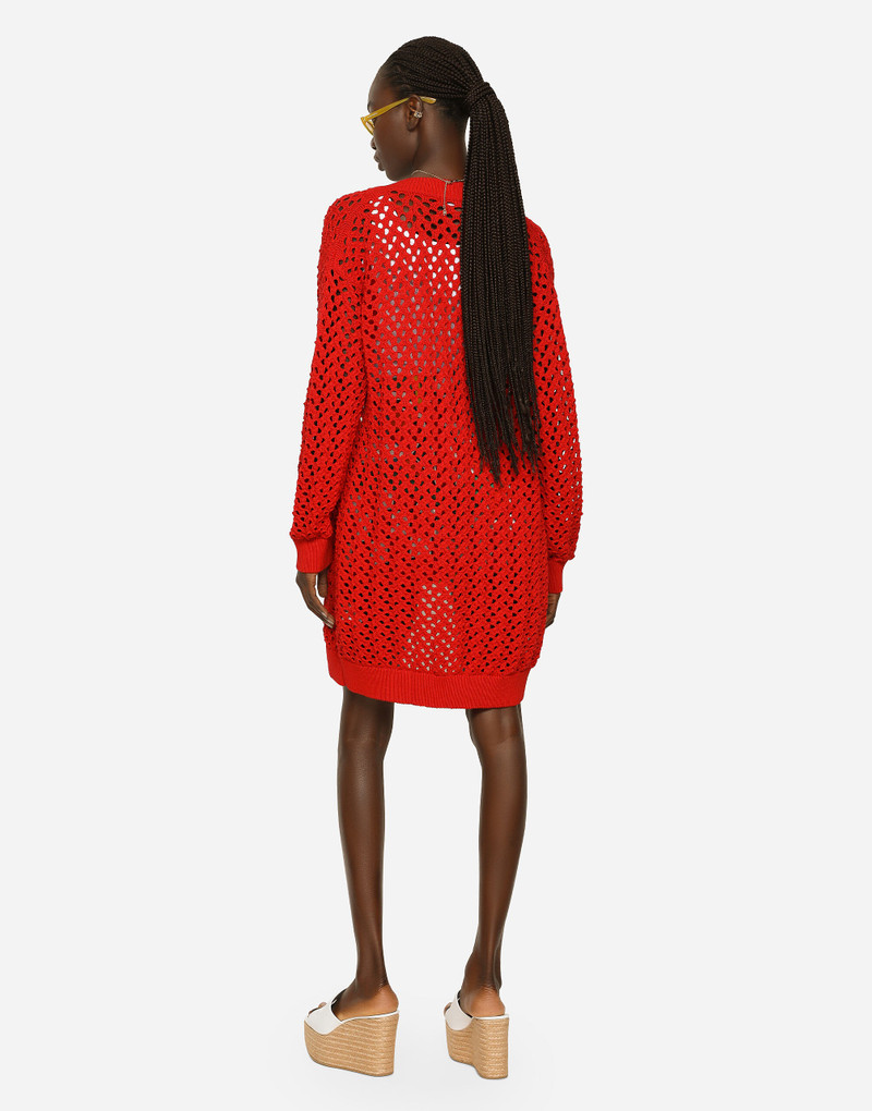 Long crochet cardigan 3