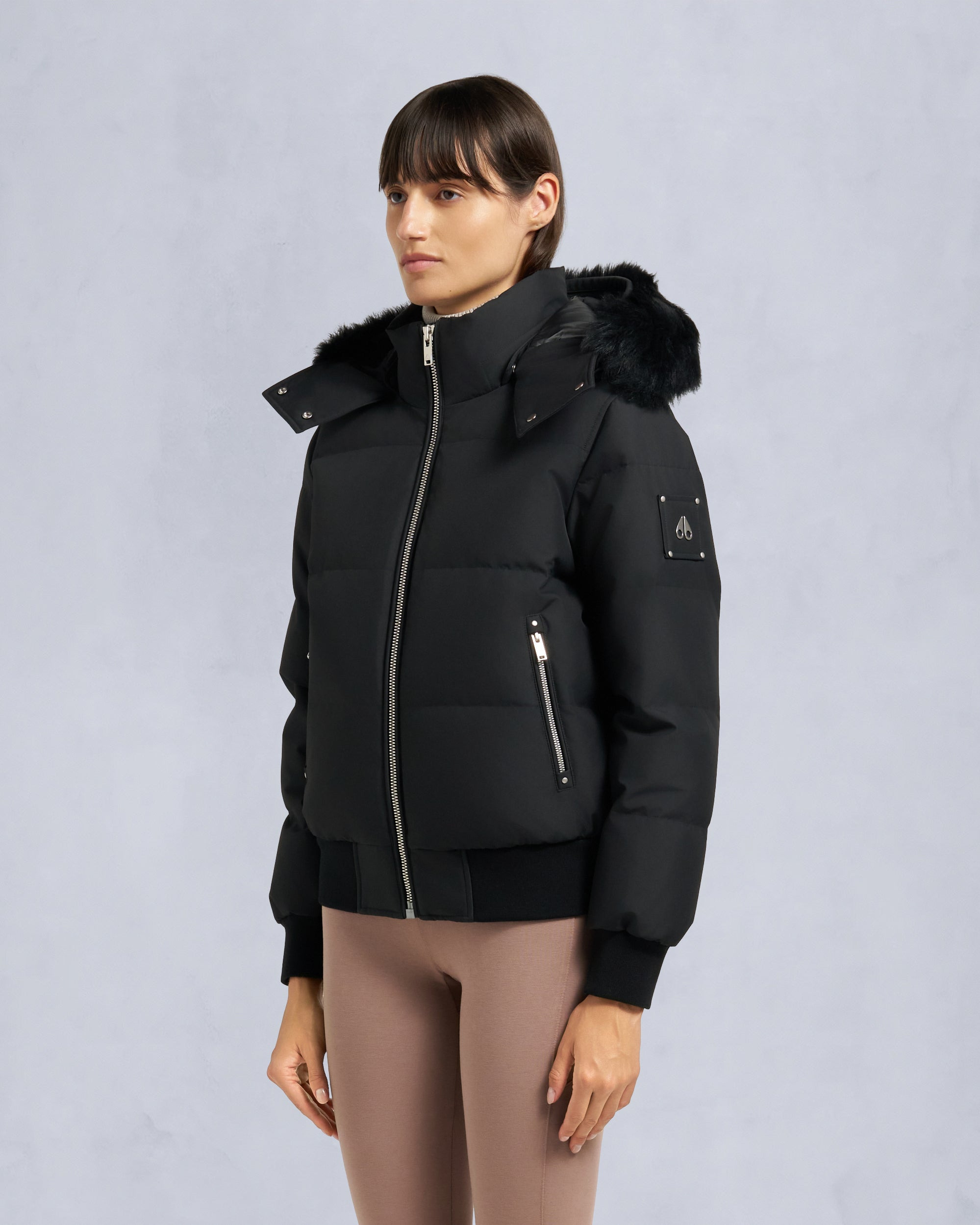 CLOUD SHEARLING BOMBER JACKET - 3
